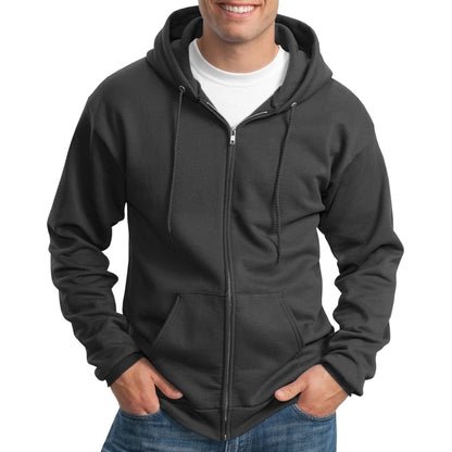 Stylish Full-Zip Hooded Sweatshirt