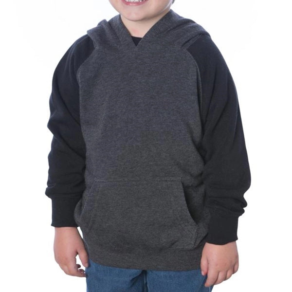 Independent Toddler Raglan Hooded Pullover