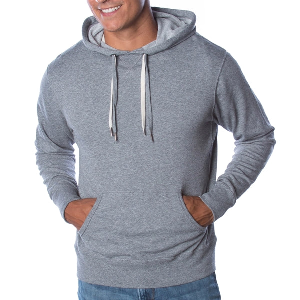 Stylish Pullover with Hood in Heather