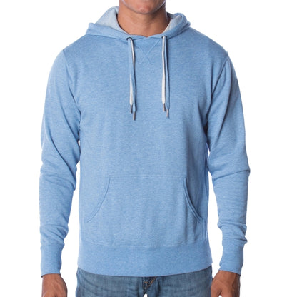 Stylish Pullover with Hood in Heather