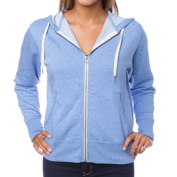Stylish Sweatshirt with Hood in Heather