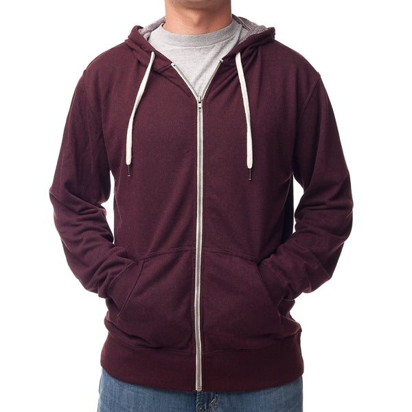 Stylish Sweatshirt with Hood in Heather
