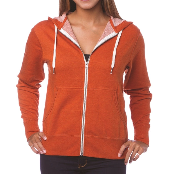 Stylish Sweatshirt with Hood in Heather