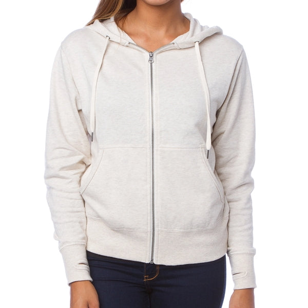 Stylish Sweatshirt with Hood in Heather