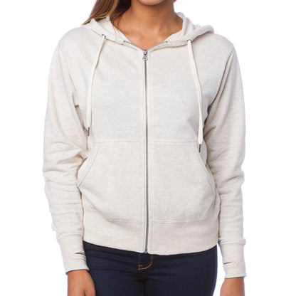 Stylish Sweatshirt with Hood in Heather