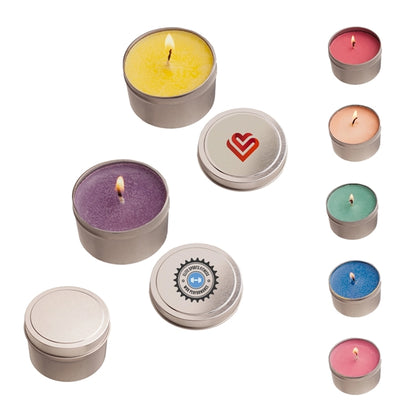 4 oz. Round Tin Candle