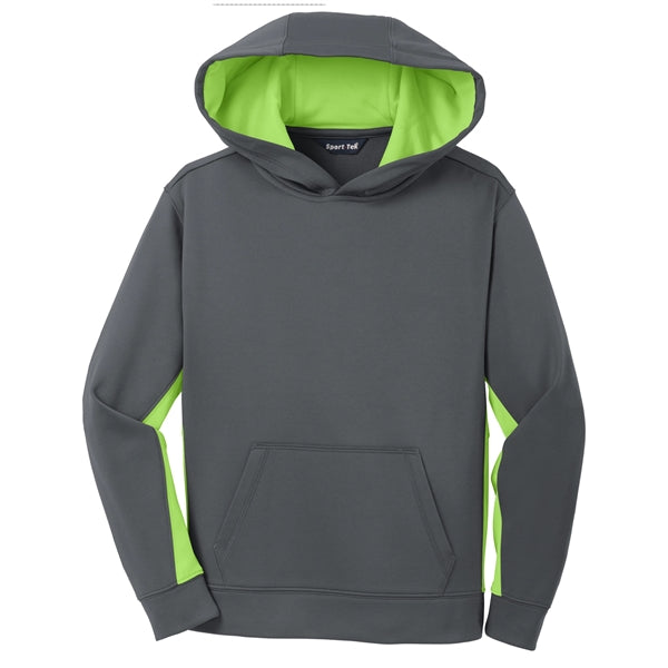 Colorblock Designed Hooded Sweatshirt