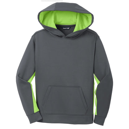Colorblock Designed Hooded Sweatshirt