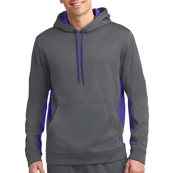 Colorblock Designed Hooded Sweatshirt