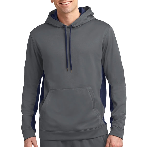 Colorblock Designed Hooded Sweatshirt