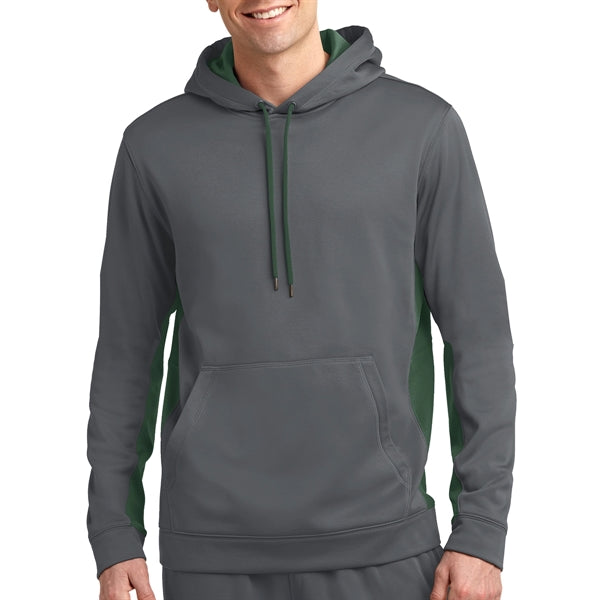 Colorblock Designed Hooded Sweatshirt
