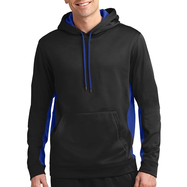 Colorblock Designed Hooded Sweatshirt