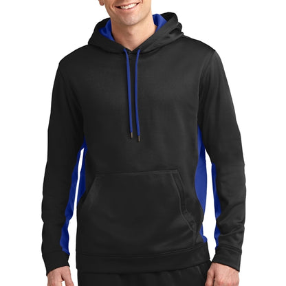Colorblock Designed Hooded Sweatshirt