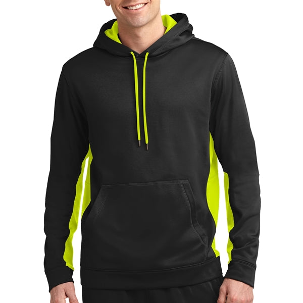 Colorblock Designed Hooded Sweatshirt
