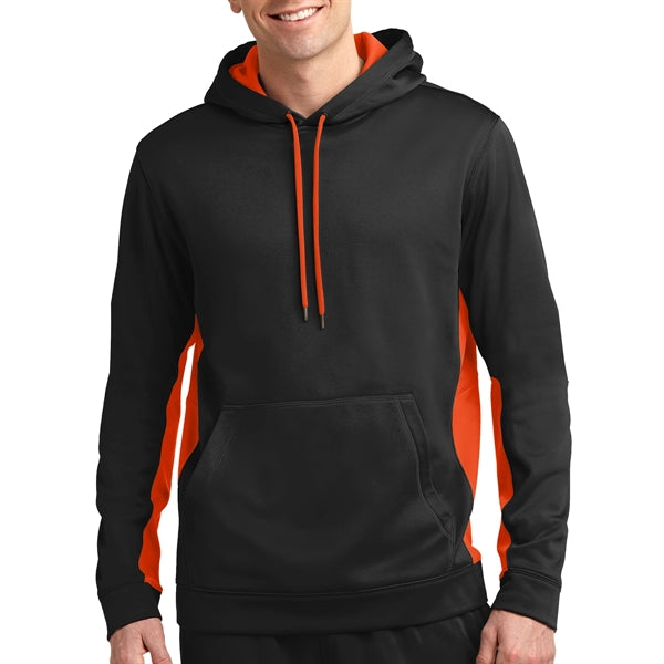 Colorblock Designed Hooded Sweatshirt