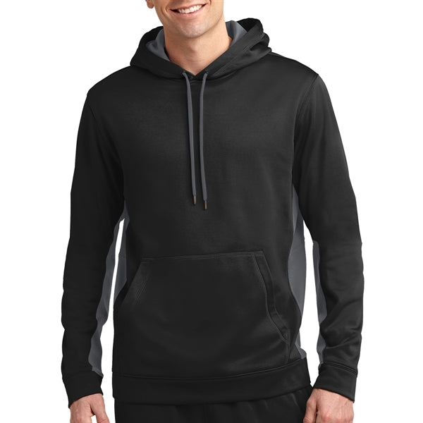 Colorblock Designed Hooded Sweatshirt