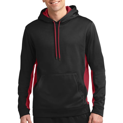 Colorblock Designed Hooded Sweatshirt