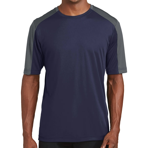Range Level Sleeve-Blocked Tee