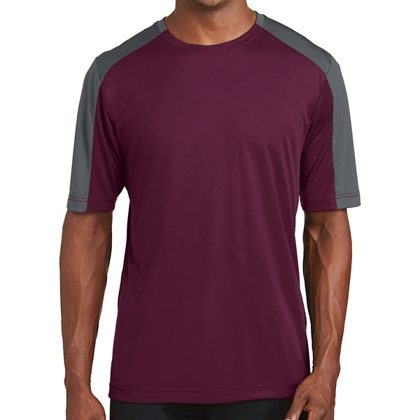 Range Level Sleeve-Blocked Tee