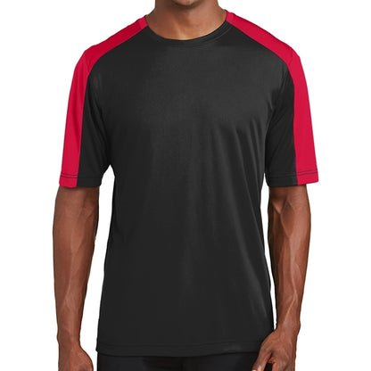 Range Level Sleeve-Blocked Tee