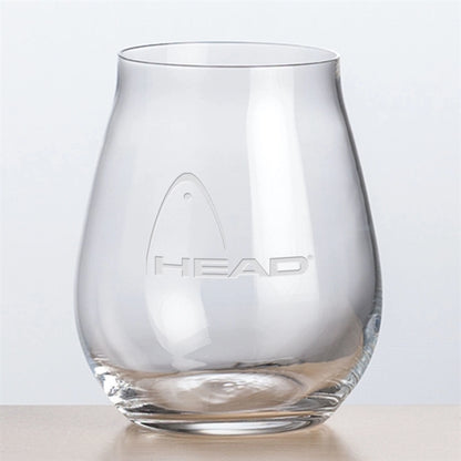 Alina Stemless Wine - Deep Etch