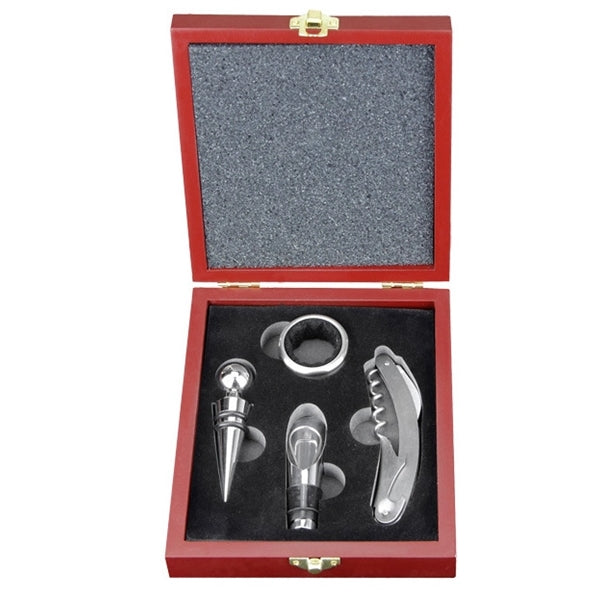 4 Piece Wine Box Set