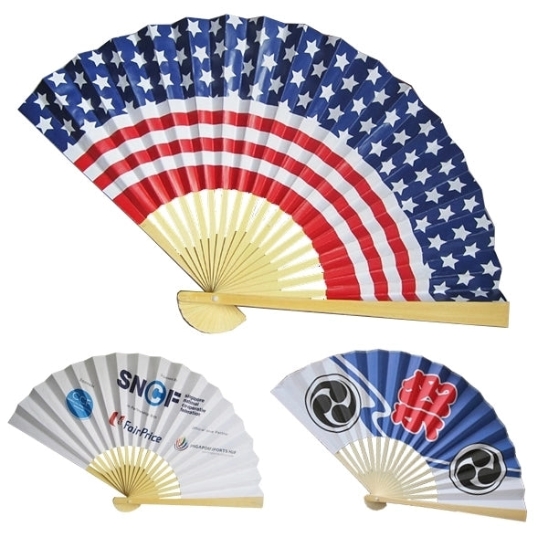 Foldable Chinese  Bamboo Paper fan