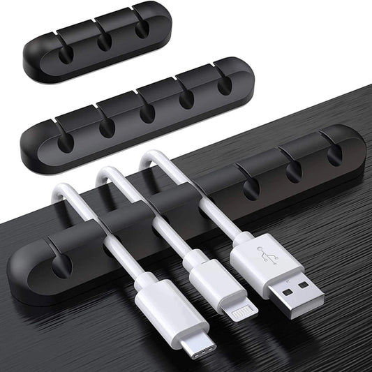 3-Pack Cable Holder Clips For Desktop