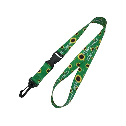 Dye-Sublimation Lanyard w/ Plastic J-Hook & Custom Imprint