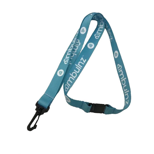 Dye-Sublimation Lanyard w/ Plastic J-Hook & Safety Release