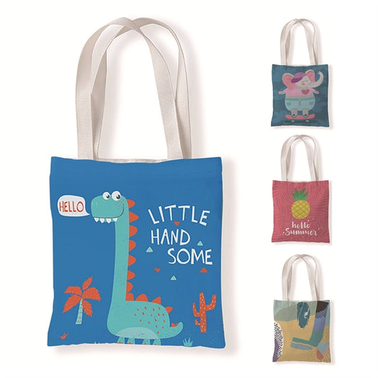 12 oz. Canvas Tote Bag w/ Full Color