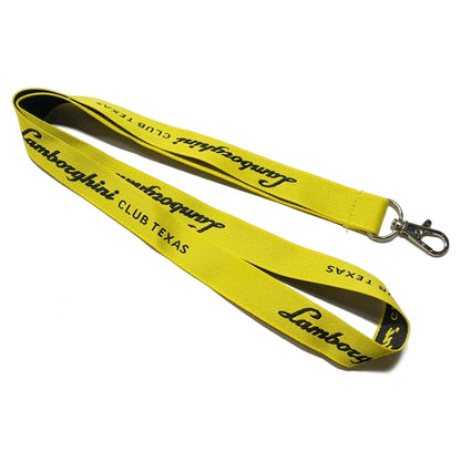 Woven Lanyard w/ Custom Imprint Embroidered