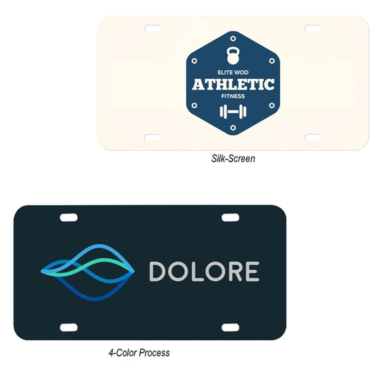 Custom Aluminum License Plate