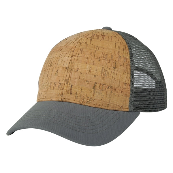Eco-Friendly Cork Made Mesh Cap