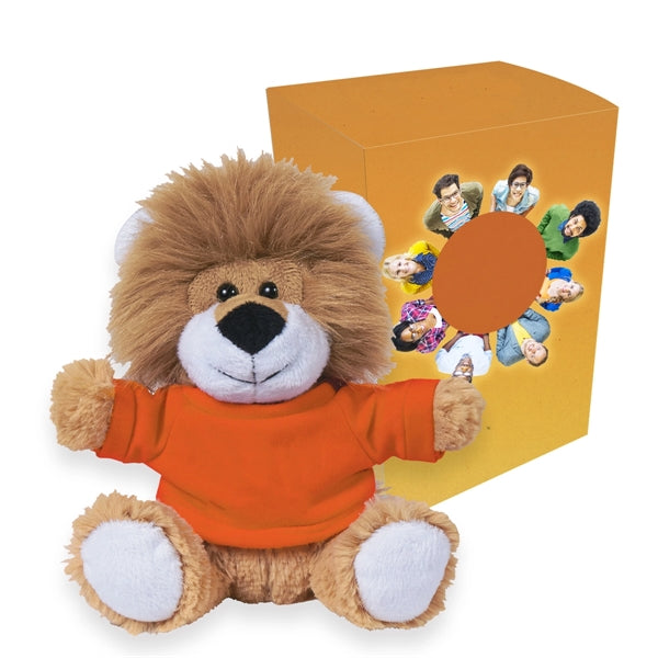 Cuddly Lion in Box