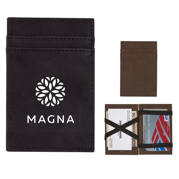 Foldable Wallet with Elastic Straps