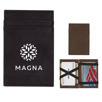 Foldable Wallet with Elastic Straps