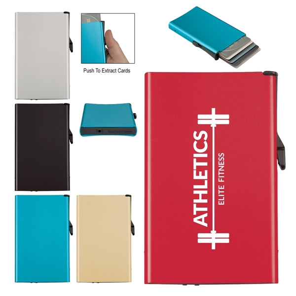 Aluminum Anti-Hacker Card Holder