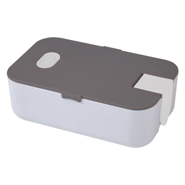 Portable Lunch Kit with a Built-in Phone Holder