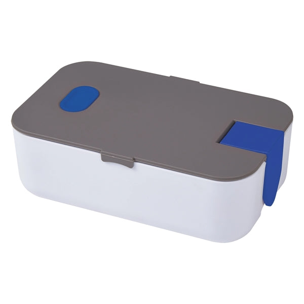 Portable Lunch Kit with a Built-in Phone Holder