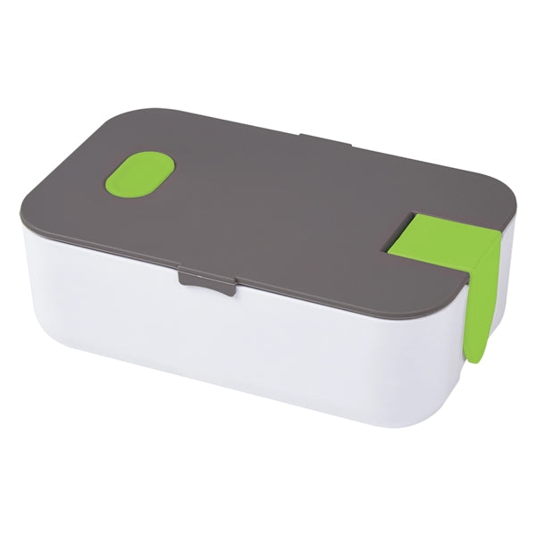 Portable Lunch Kit with a Built-in Phone Holder