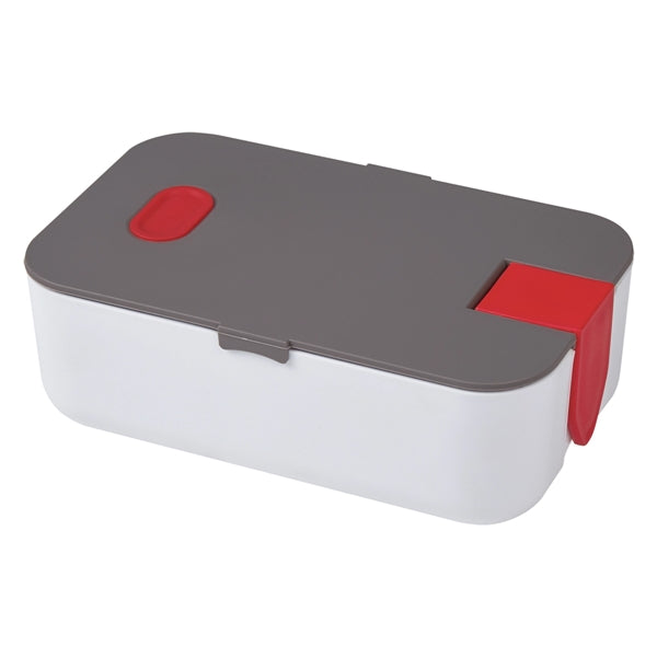 Portable Lunch Kit with a Built-in Phone Holder