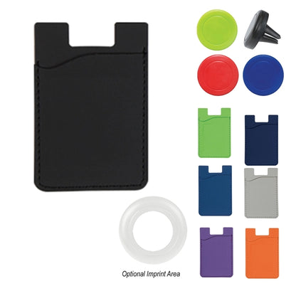 Magnetic Air Vent Mount with Phone Wallet in Box