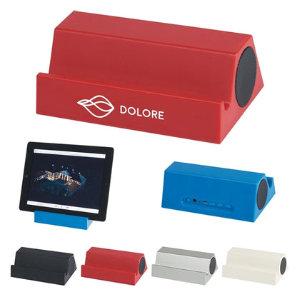 Two-In-One Wireless Speaker and Tablet Stand