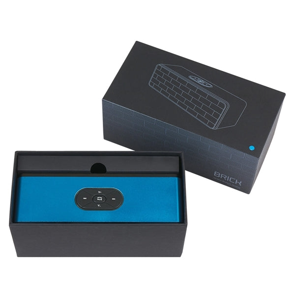 Metal-Made Brick-Shaped Wireless Speaker