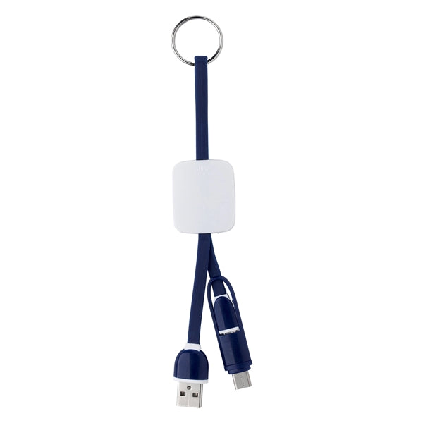 Key-Chained Slide-On Charging Cables