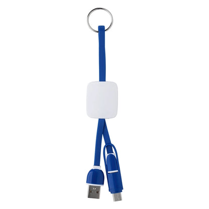Key-Chained Slide-On Charging Cables
