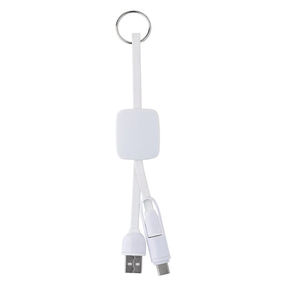 Key-Chained Slide-On Charging Cables
