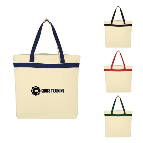 Classic Cotton Canvas Tote Bag