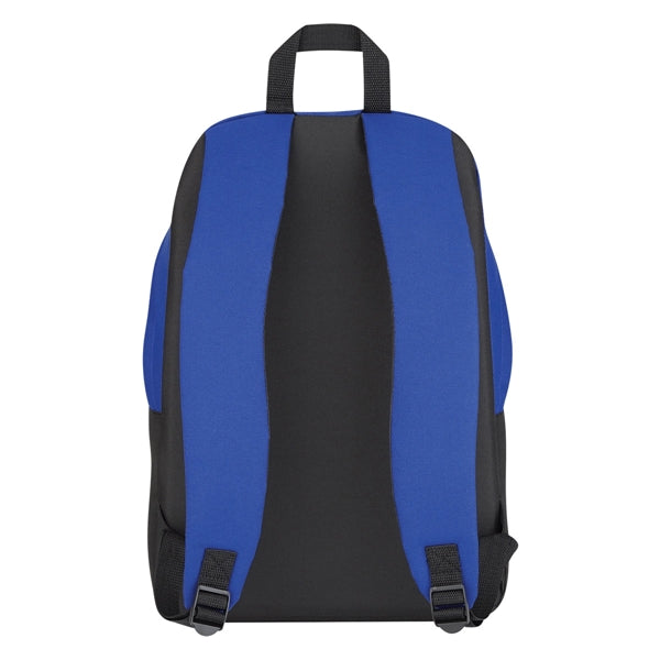 Aracri Silver Zippered Backpack